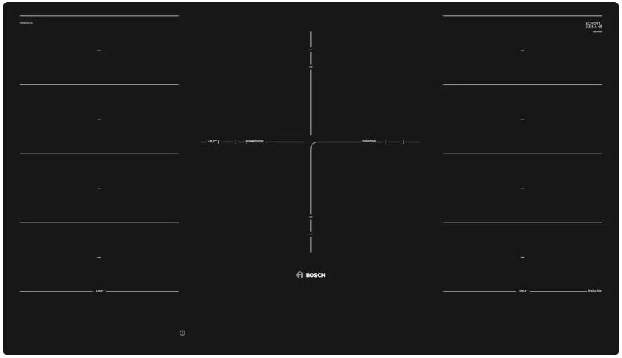 Индукционная варочная поверхность Bosch PXV901DV1E черный