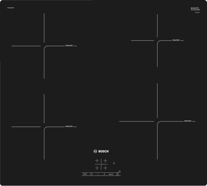 Индукционная варочная поверхность Bosch PIE601BB5E черный
