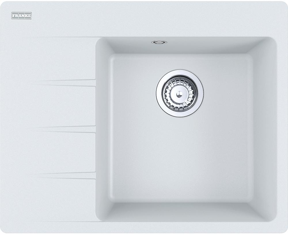 Кухонная мойка Franke CNG 611/211-62 TL белый (чаша справа) 114.0639.704