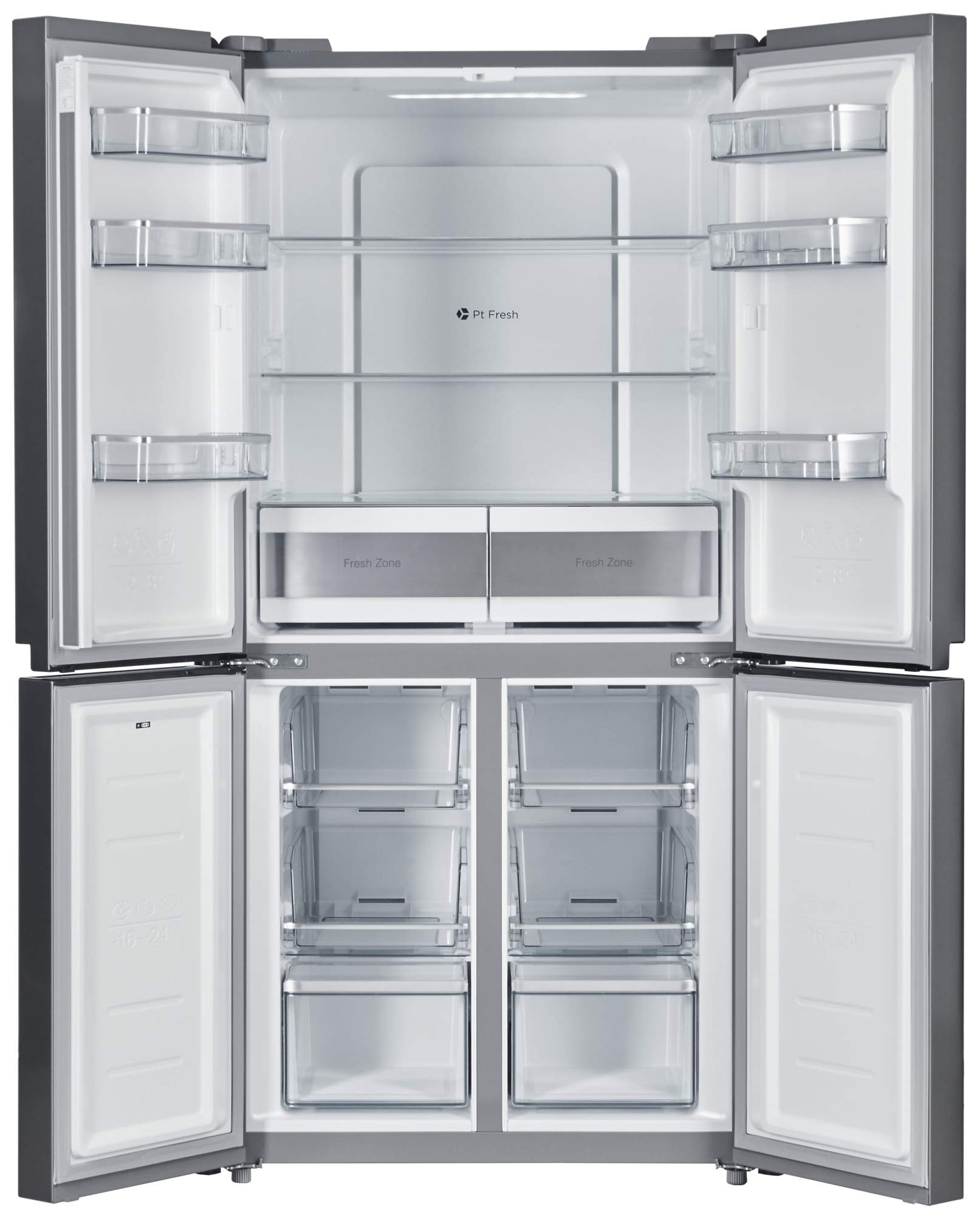 двухдверный холодильник с морозильной камерой цена фото