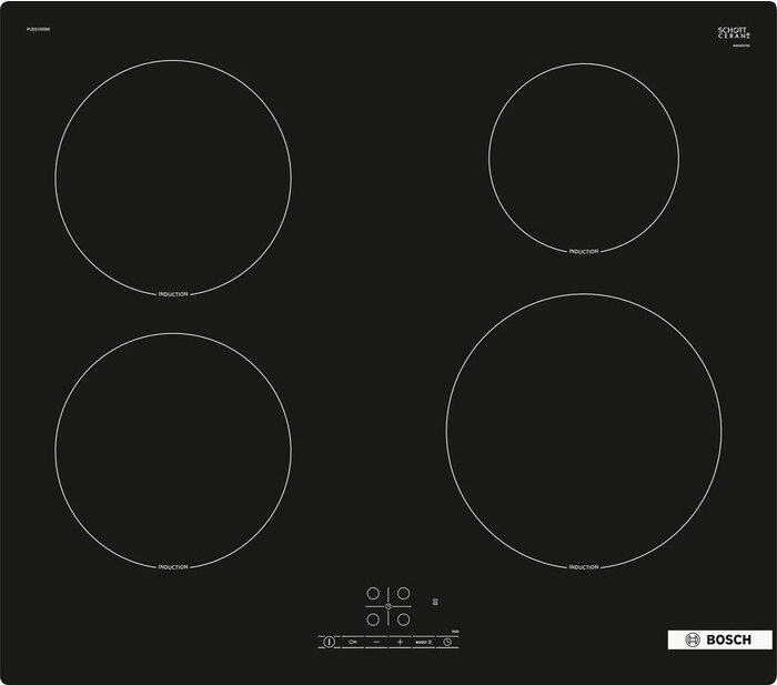 Индукционная варочная поверхность Bosch PUE61RBB6E черный