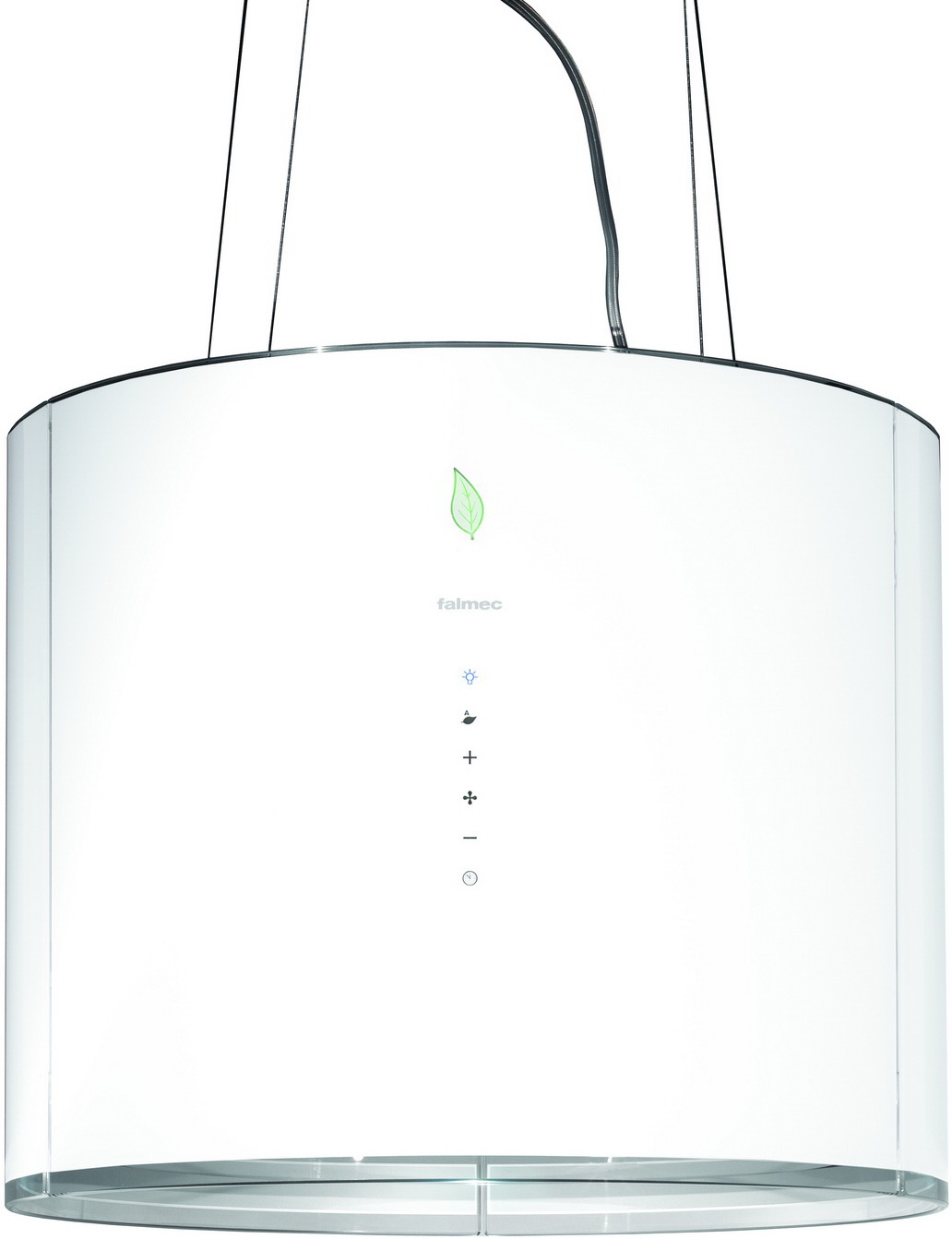 Островная вытяжка Falmec EOLO 45 White (450) ISOLA с системой E.ion