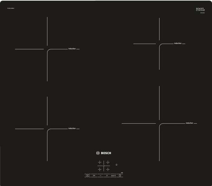 Встраиваемая индукционная варочная панель Bosch PUE611BB6E
