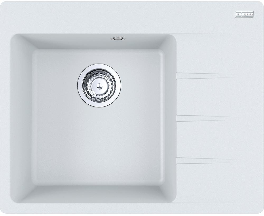 Кухонная мойка Franke CNG 611/211-62 TL белый (чаша слева) 114.0639.711