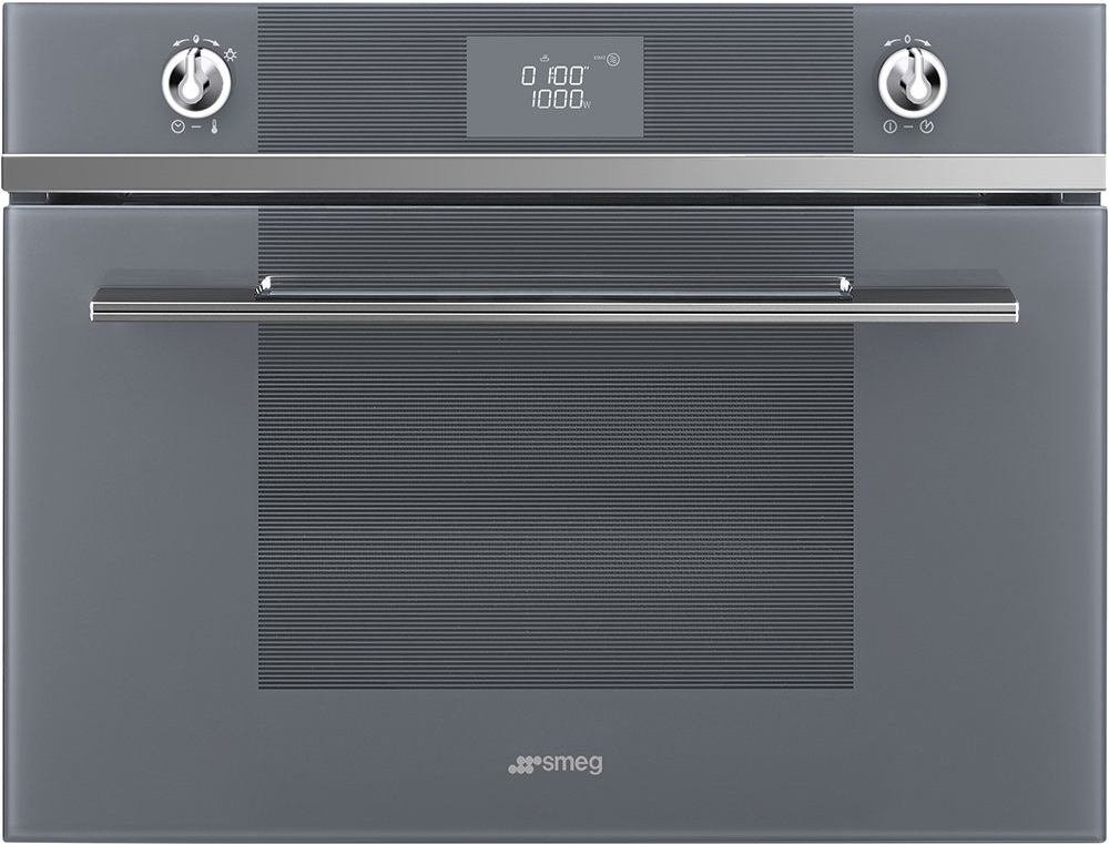 Духовой шкаф с функцией СВЧ Smeg SF4102MCS по цене 147990 руб. | Купить ...