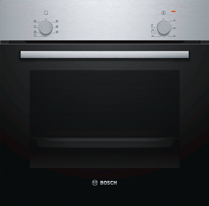 Духовой шкаф электрический Bosch HBF010BR1S серебристый