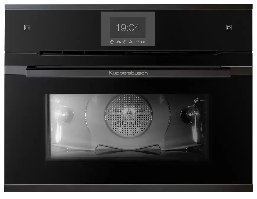 Духовой шкаф с паром Kuppersbusch CBD 6550.0 S2 Black Chrome