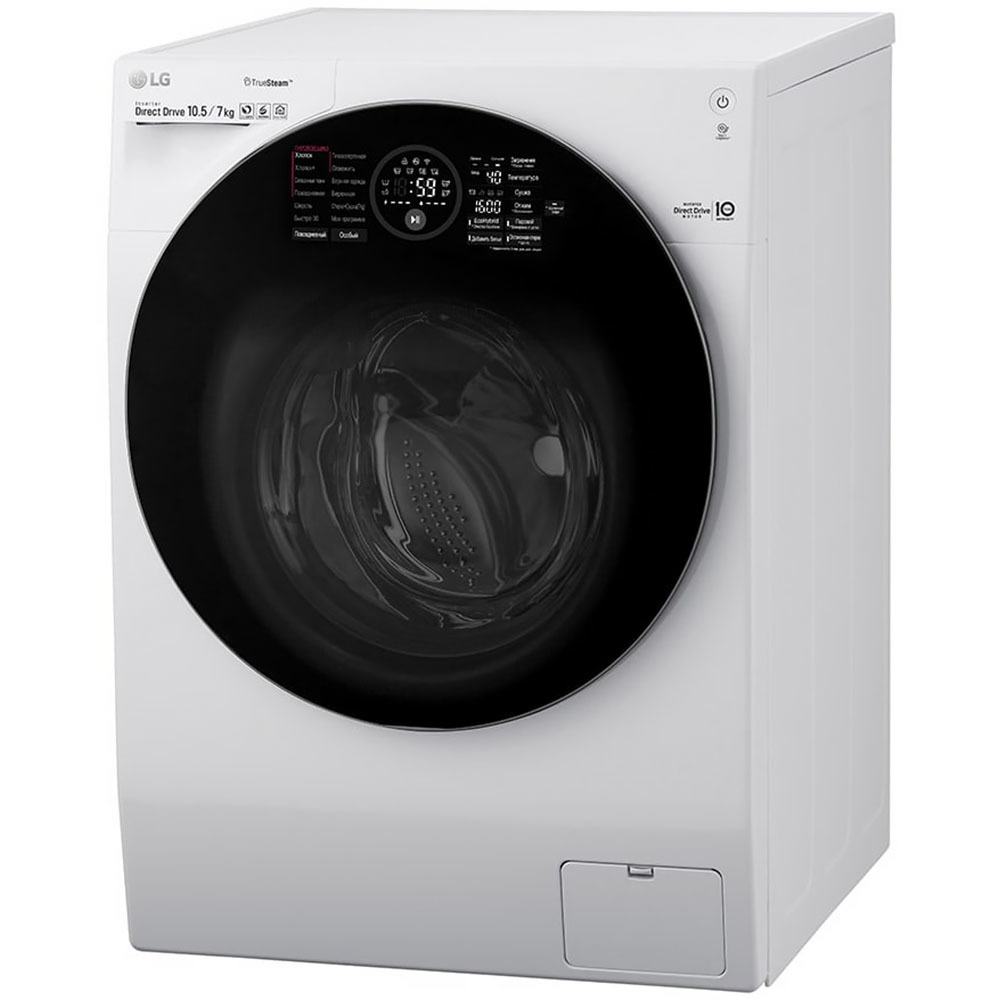 Lg direct drive 7 kg true steam цена фото 26