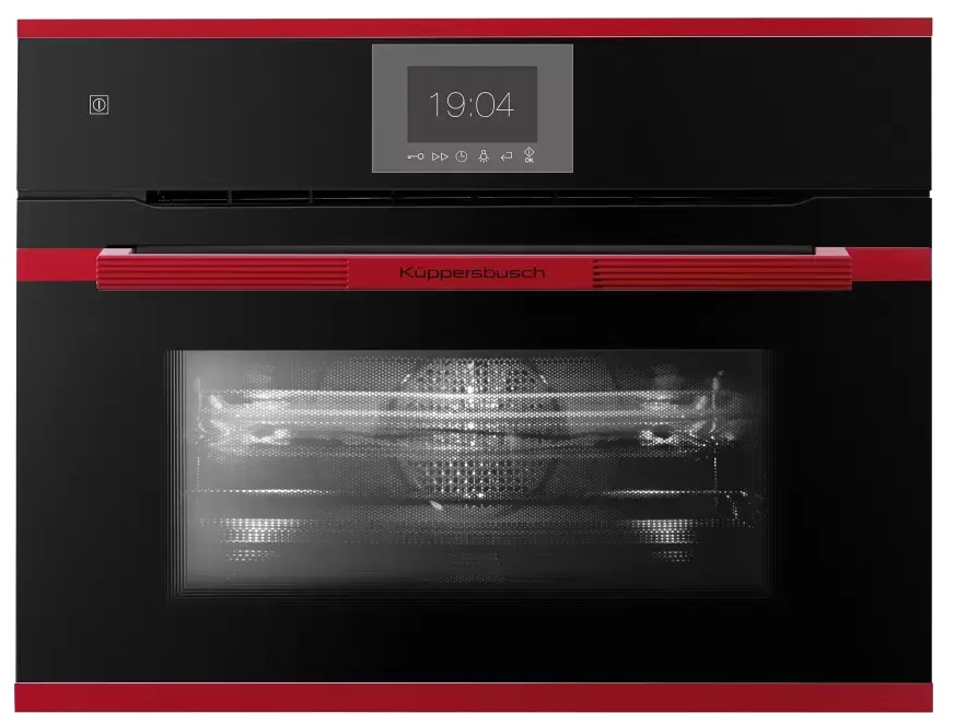 Компактный духовой шкаф с микроволнами Kuppersbusch CBM 6550.0 S8 Hot Chili