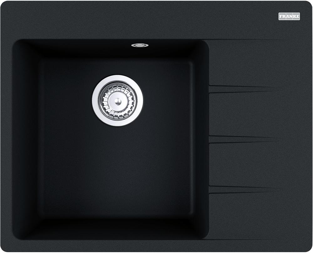Кухонная мойка Franke CNG 611/211-62 TL оникс (чаша слева) 114.0639.717