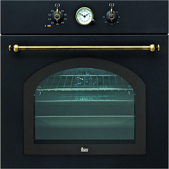Электрический духовой шкаф Teka HR 750 Antracite OB Old brass