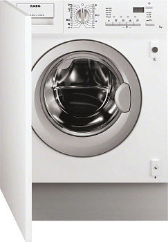 Встраиваемая стиральная машина с сушкой Aeg L61470WDBI